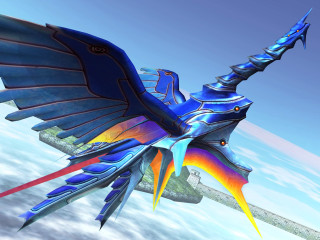 Bird flying air wings spread 5 - its wing free wallpaper