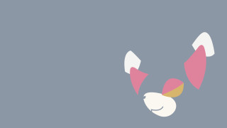 Cartoon animal pink nose yellow - a pink nose free wallpaper