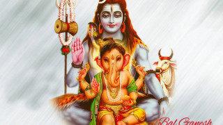 God cow flute bull shoulder - a painting of a god free wallpaper