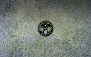 Starbucks cement wall blackwhite coffee - blunt border free wallpaper