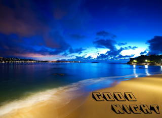 Beach blue sky clouds good - a blue sky and some clouds free wallpaper