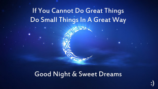 Crescent moon good night sweet - sweet free wallpaper