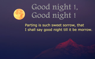 Full moon night quote romantic - a cross stitch free wallpaper