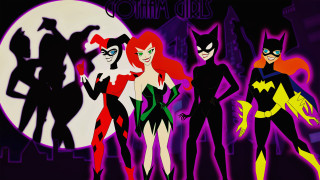 Cartoon characters full moon bats - bruce timm free wallpaper