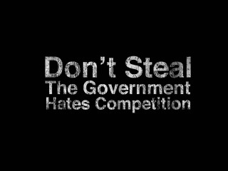 Dont steal government hates competition - banksy free wallpaper