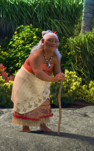 Woman skirt stick smiling camera - primitivism free wallpaper for mobile