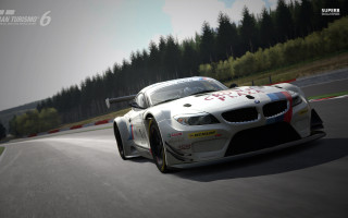 White car race track trees - cloud and trees free wallpaper for desktop