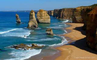 Beach rocks people water cliffs - elizabeth durack free wallpaper for desktop