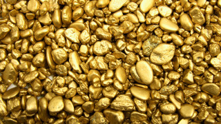 Gold rocks white surface background - constant permeke free wallpaper for desktop