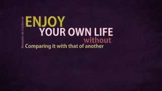 Quote purple background black background 3 - expressive free wallpaper