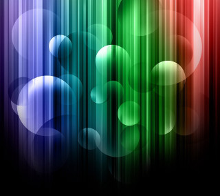 Colorful background circles lines pattern - triadic color scheme free wallpaper for tablet