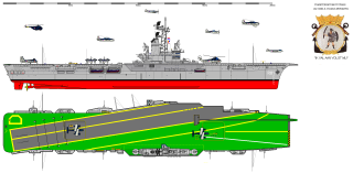 Large ship green line red - the bottom of it free wallpaper