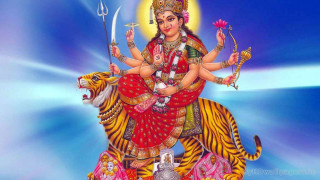 Person riding tiger sword crown - maya free wallpaper