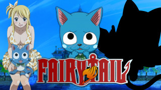 Cartoon character cat girl fairy - a background free wallpaper