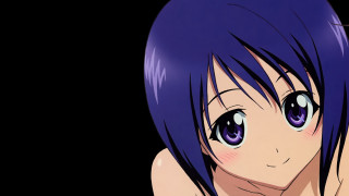Girl purple hair big eyes - yukito kishiro free wallpaper for desktop