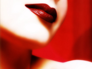 Woman lips red background red - a womans lip free wallpaper