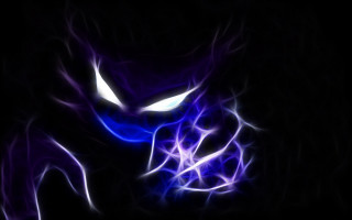 Glowing blue cat eyes electricity - white line free wallpaper