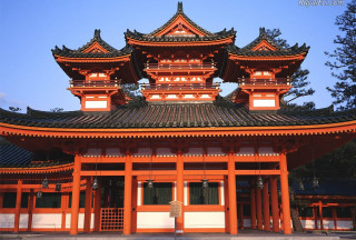 Tall building tower sky background 3 - eishōsai chōki free wallpaper