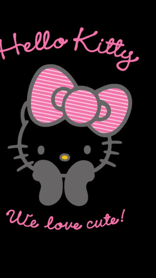 Hello kitty shirt bow head - a pastel free wallpaper for mobile