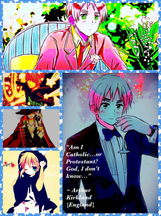 Anime collage fabulous cassius coolidge - a collage of anime characters free wallpaper for mobile