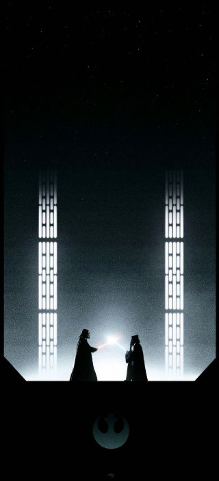 Couple standing window lights star - edward george handel lucas free wallpaper for mobile