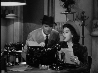 Man woman typewriter room lamp - a lamp free wallpaper for desktop