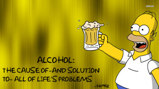Cartoon character beer glass alcohol 2 - a cartoon character holding free wallpaper for desktop