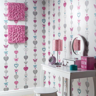 Desk mirror vanity hearts wall - a desk free wallpaper for tablet