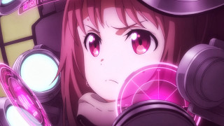 Girl pink hair purple light - a purple light free wallpaper for desktop