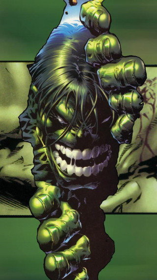 Green monster knife comic cover - a comic book cover free wallpaper