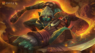 Demon painting face back arms - league of legends free wallpaper