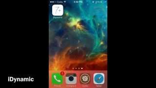 Phone space theme dynamic screen - a phone free wallpaper for desktop