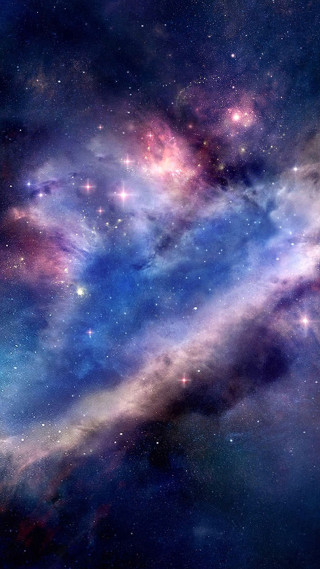Large star space dust filled 2 - free stars wallpaper for mobile