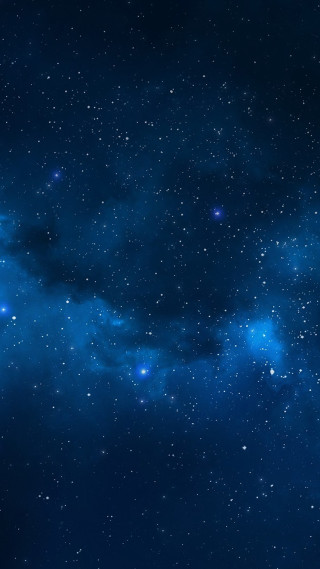 Night sky stars clouds beautiful 3 - free space wallpaper