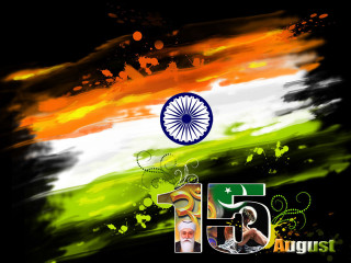 Indian flag number five man - the middle of it free wallpaper