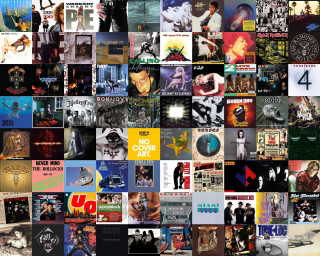 Collage posters people colors sizes - maximalism free wallpaper