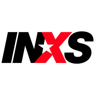 Inxs logo white background red - private press free wallpaper for tablet