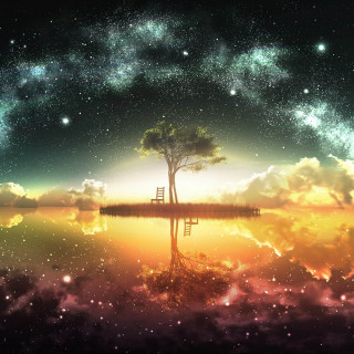 Tree ladder sky ladder water - the tree free wallpaper for tablet