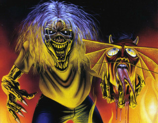 Demon painting demon face demon - a demon face free wallpaper