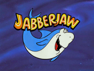 Cartoon character blue cape jabberjaw - lowbrow free wallpaper