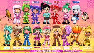 Cartoon characters costumes hair styles - artgem free wallpaper