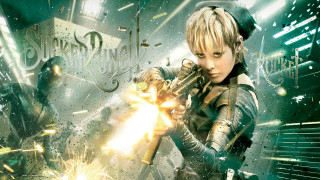 Woman gun futuristic setting people - a futuristic setting free wallpaper for desktop