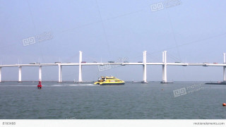 Yellow boat water bridge red - almada negreiro free wallpaper