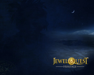Jewel quest heritage moon night - a moon in the sky above free wallpaper