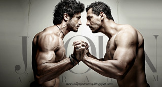 Boxing ring men hands together - boxing free wallpaper