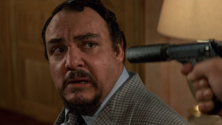 Man gun pointing surprised expression - look free wallpaper