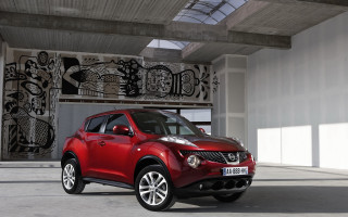 Red car garage mural door - a garage next free wallpaper for desktop