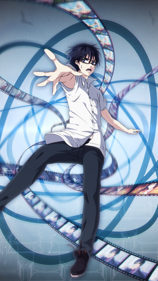 Man white shirt black pants 2 - his arm free wallpaper for mobile