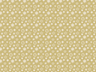 Yellow white floral snowflake tree - pattern free wallpaper for desktop