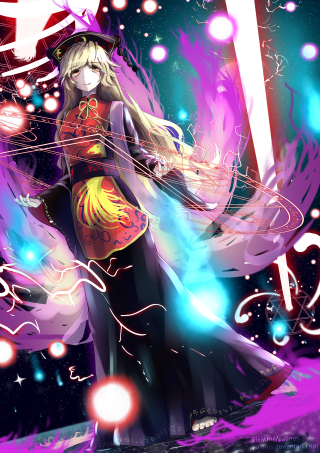 Woman long dress sword purple - a long dress free wallpaper for mobile